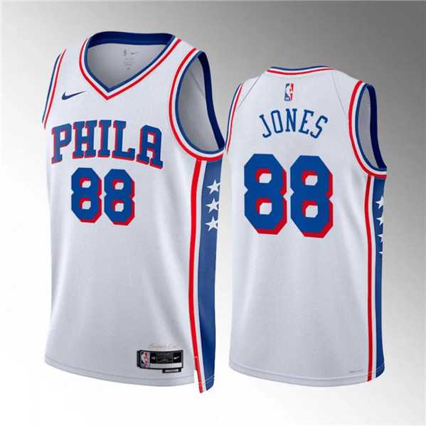 Men's Philadelphia 76ers #88 Kai Jones White Association Edition Stitched Jersey Dzhi,We sell and wholesale Men's Philadelphia 76ers #88 Kai Jones White Association Edition Stitched Jersey Dzhi on line form chian!